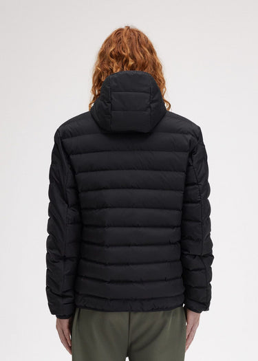 Fred Perry Jassen Hooded insulated jacket - black