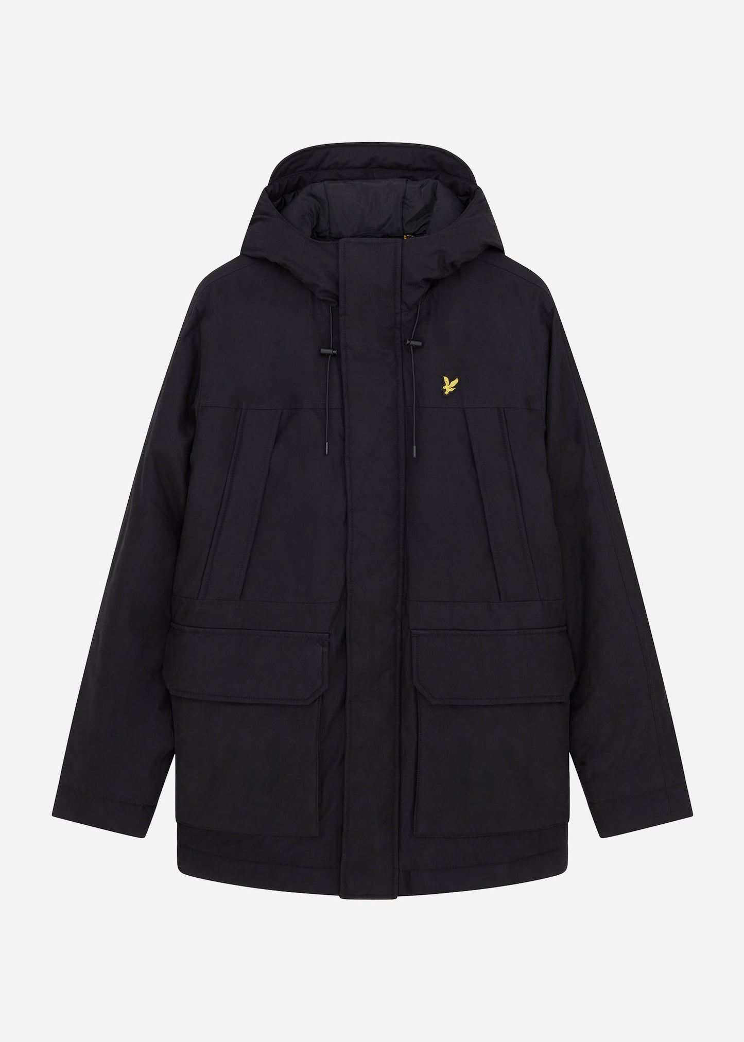 Lyle & Scott Jassen Microfleece parka 2.0 - jet black