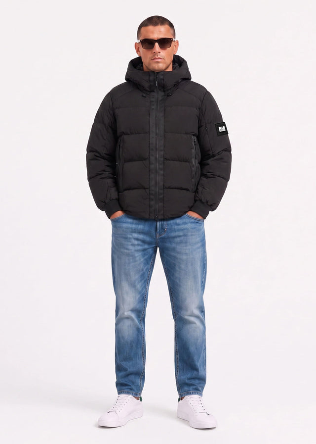 Weekend Offender Jassen Dam jacket with facemask - black