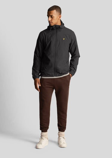 Lyle & Scott Jassen  Zip through hooded jacket - gunmetal