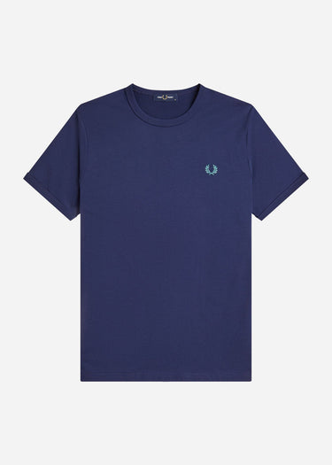 Fred Perry T-shirts Ringer t-shirt - tennis blue