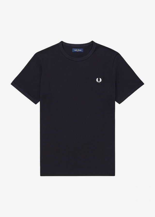 Fred Perry T-shirts Ringer t-shirt - navy