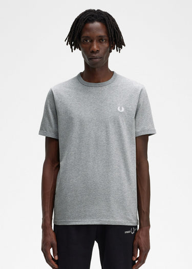 Fred Perry T-shirts Ringer t-shirt - steel marl
