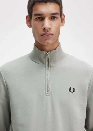 Fred Perry Truien Half zip sweatshirt - limestone