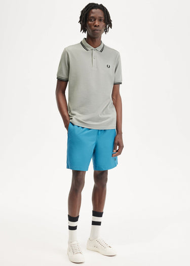 Fred Perry Polo's Twin tipped Fred Perry shirt - limestone black