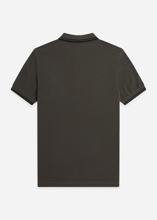 Fred Perry Polo's Twin tipped fred perry polo shirt- field green black