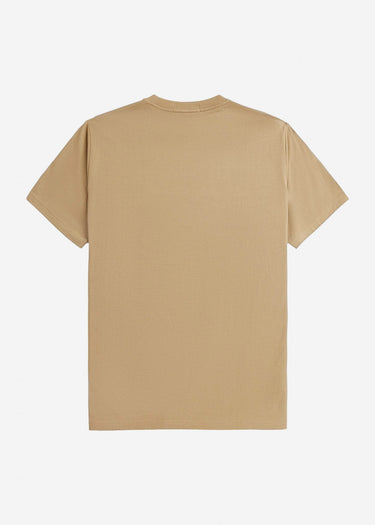 Fred Perry T-shirts Embroidered t-shirt - warm stone