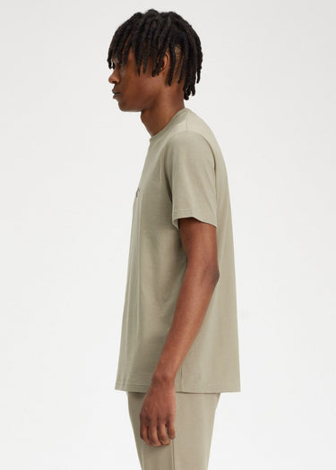 Fred Perry T-shirts Embroidered t-shirt - warm grey