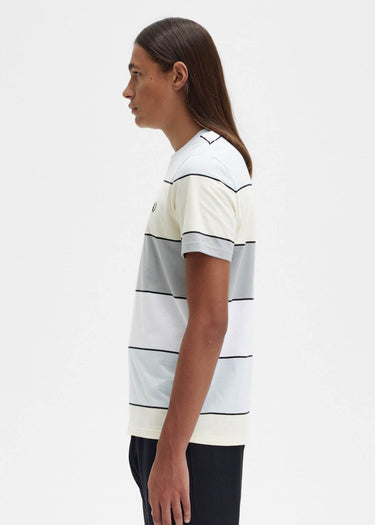 Fred Perry T-shirts Bold stripe t-shirt - ice cream