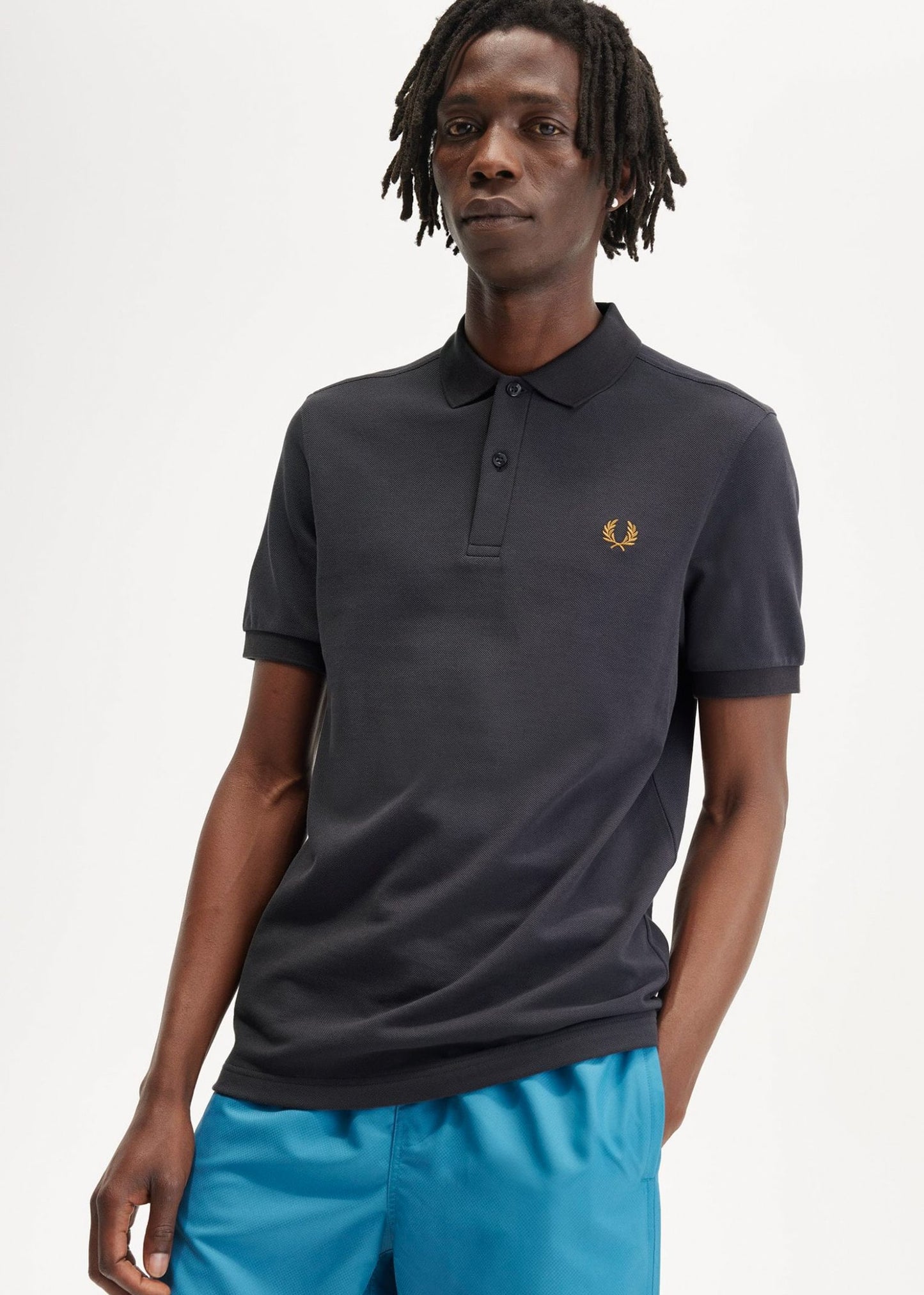 Fred Perry Polo's Plain fred perry shirt - anchorgrey