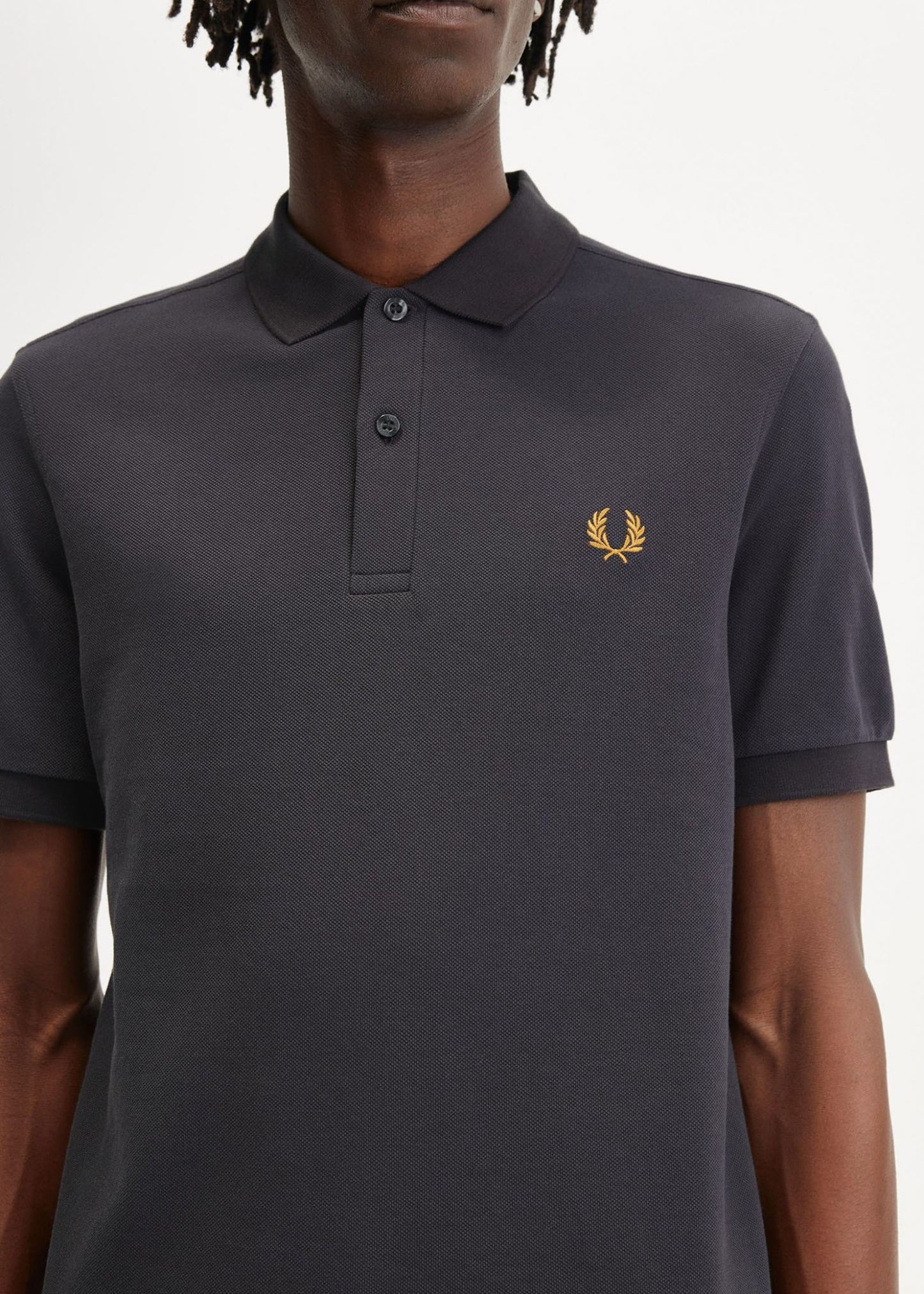 Fred Perry Polo's Plain fred perry shirt - anchorgrey