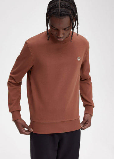 Fred Perry Truien Rave graphic sweatshirt - whisky brown