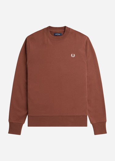 Fred Perry Truien Rave graphic sweatshirt - whisky brown