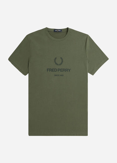 Fred Perry T-shirts  Fred perry graphic t-shirt - laurel wreath green