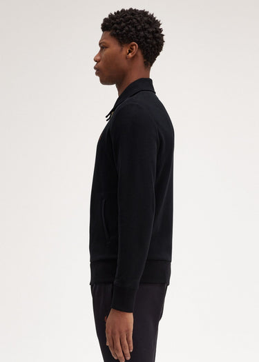 Fred Perry Truien Half zip collar sweater - black