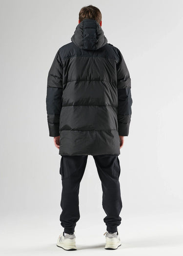 MA.Strum Jassen Recoil down coat parka - black
