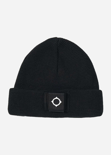 MA.Strum Mutsen Milano knit beanie - black