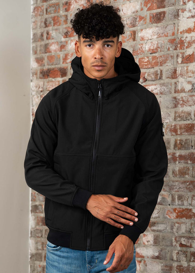 Weekend Offender Jassen Sulta softshell jacket - black