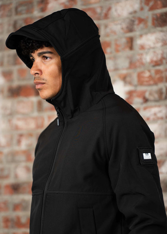 Weekend Offender Jassen Sulta softshell jacket - black