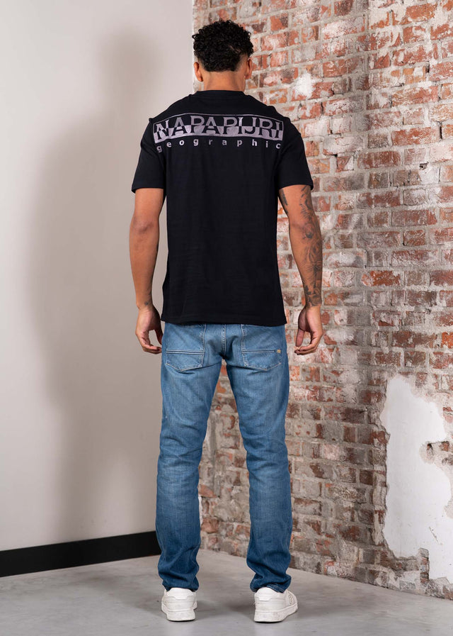 Napapijri T-shirts Fanes - black beauty