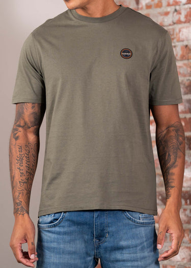 Napapijri T-shirts Badge t-shirt- tea leaf