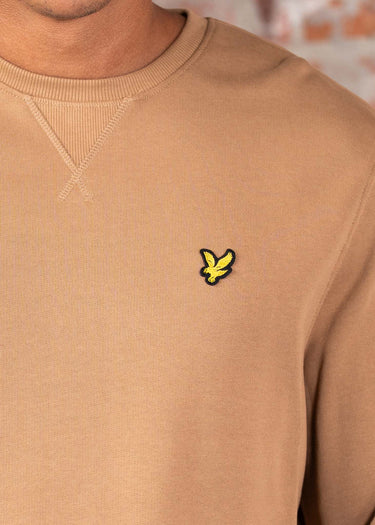 Lyle & Scott Truien Crew neck sweatshirt - tigers eye