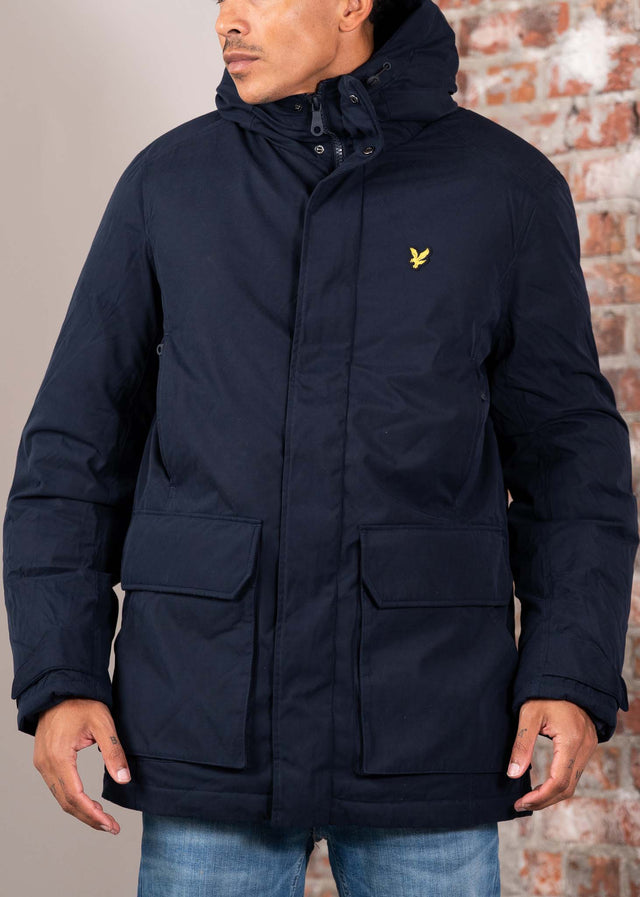 Lyle & Scott Jassen Membrane parka - dark navy