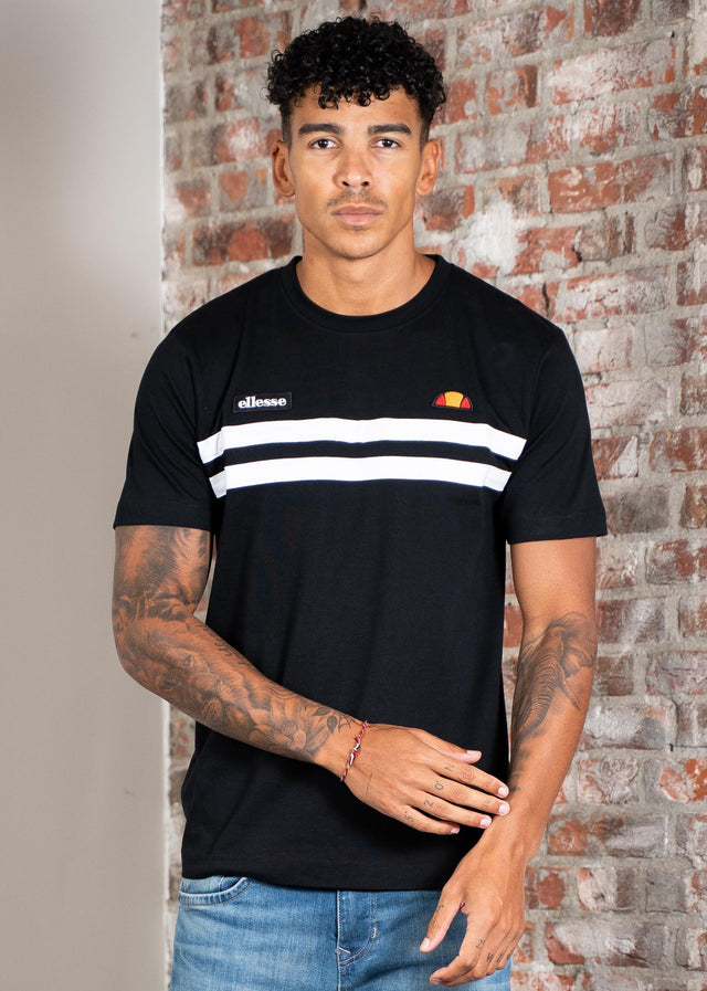Ellesse T-shirts Venire tee - black white