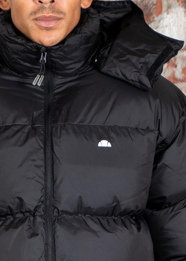 Ellesse Jassen Dominicis padded jacket - black