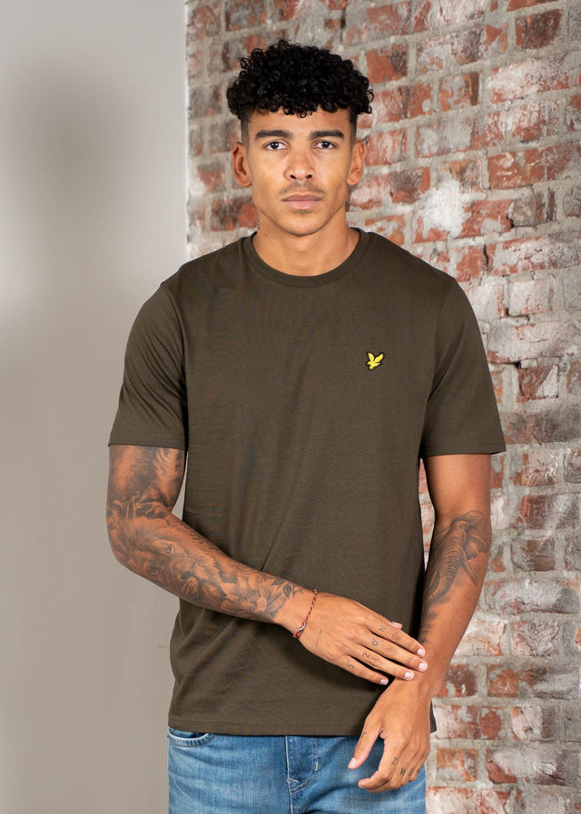 Lyle & Scott T-shirts Plain t-shirt - olive