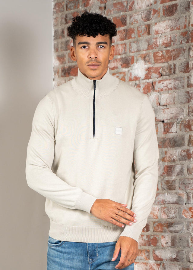 Hugo Boss Truien Kanobix s - light beige