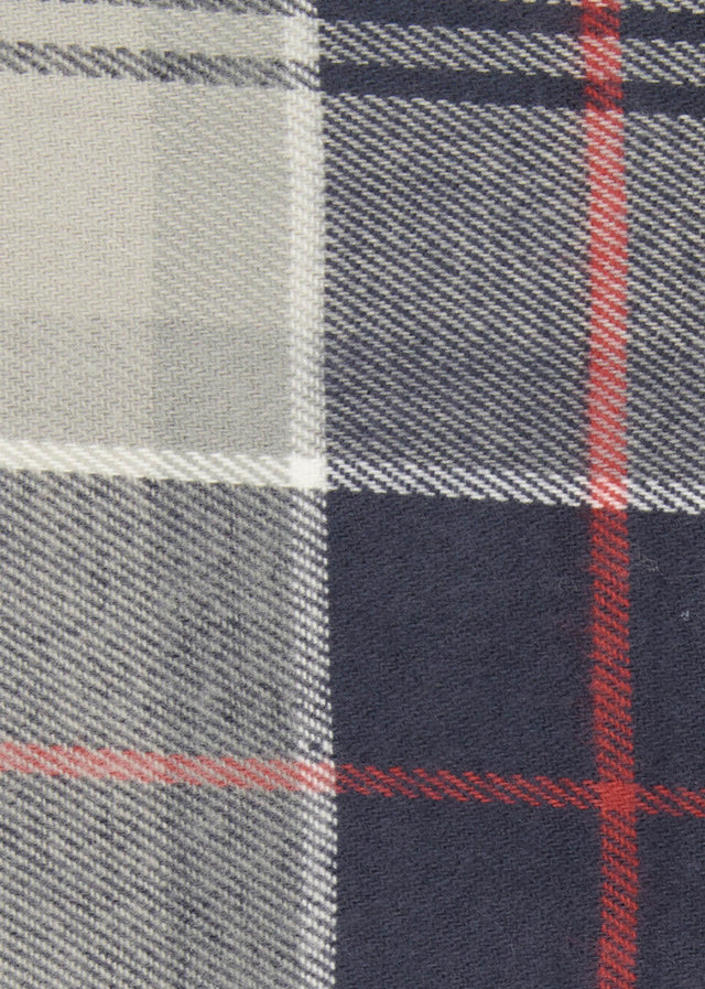 Barbour Sjaals Swinton beanie & galingale scarf gift set - blue granite