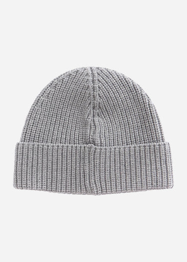 Barbour International Mutsen Sweeper legacy knit beanie - grey marl