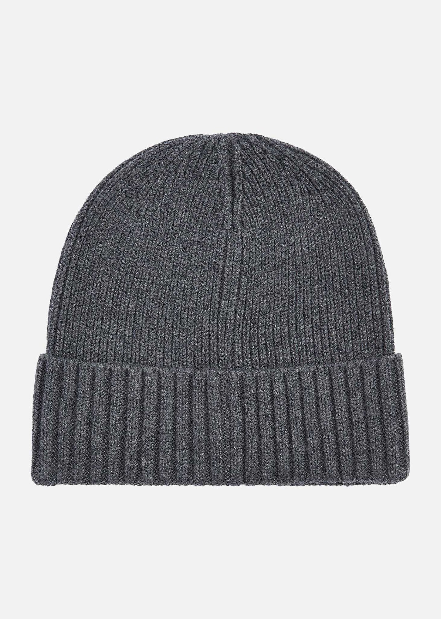Barbour International Mutsen Chester beanie hat - charcoal grey