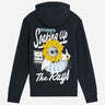 Lyle & Scott Hoodies Sunnies pool bar graphic pullover hoodie - dark navy