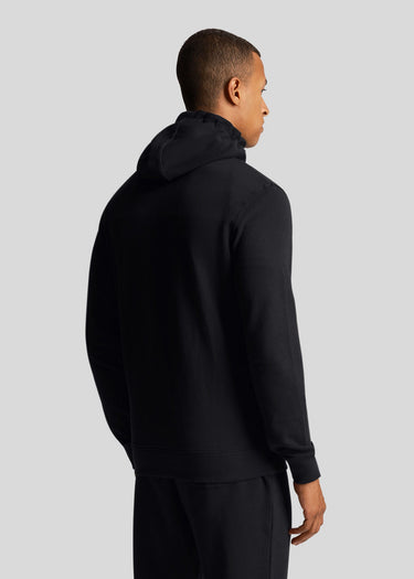 Lyle & Scott Vesten Zip through hoodie - jet black