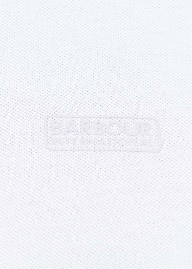 Barbour International Polo's Ampere polo - white paloma thistle