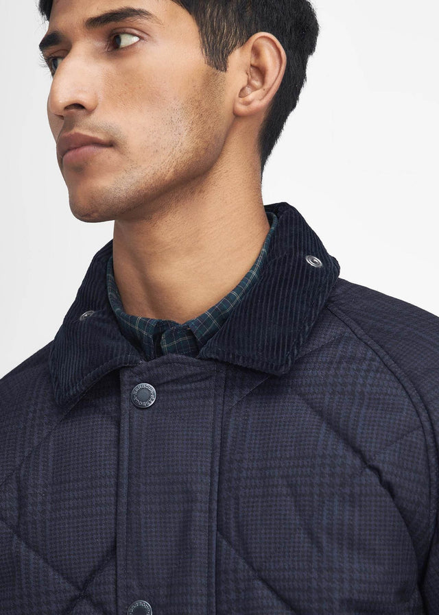 Barbour Jassen Winter bedale quilted jacket - dark navy