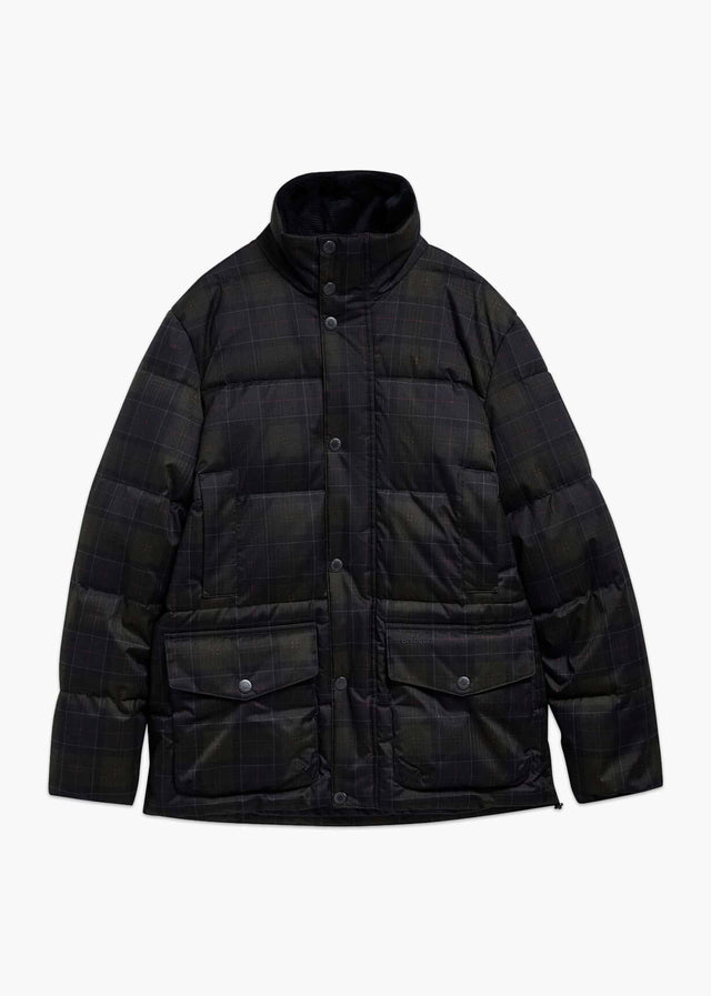 Barbour Jassen Barbour lonnen tartan puffer jacket - shadow classic tartan