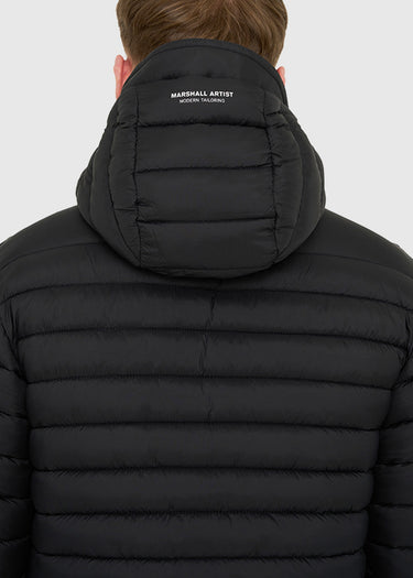 Marshall Artist Jassen  Cascade bubble jacket - black