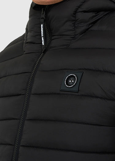 Marshall Artist Jassen  Cascade bubble jacket - black
