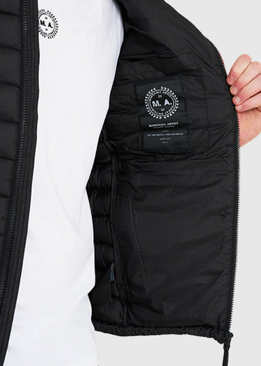 Marshall Artist Jassen  Cascade bubble jacket - black