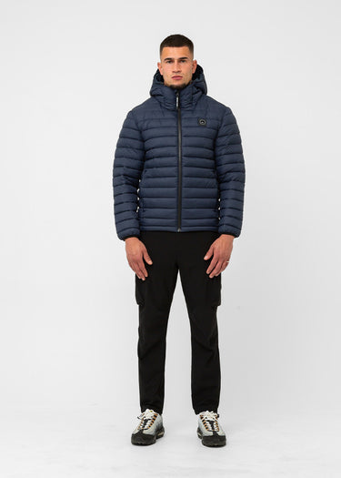 Marshall Artist Jassen Cascade bubble jacket - navy