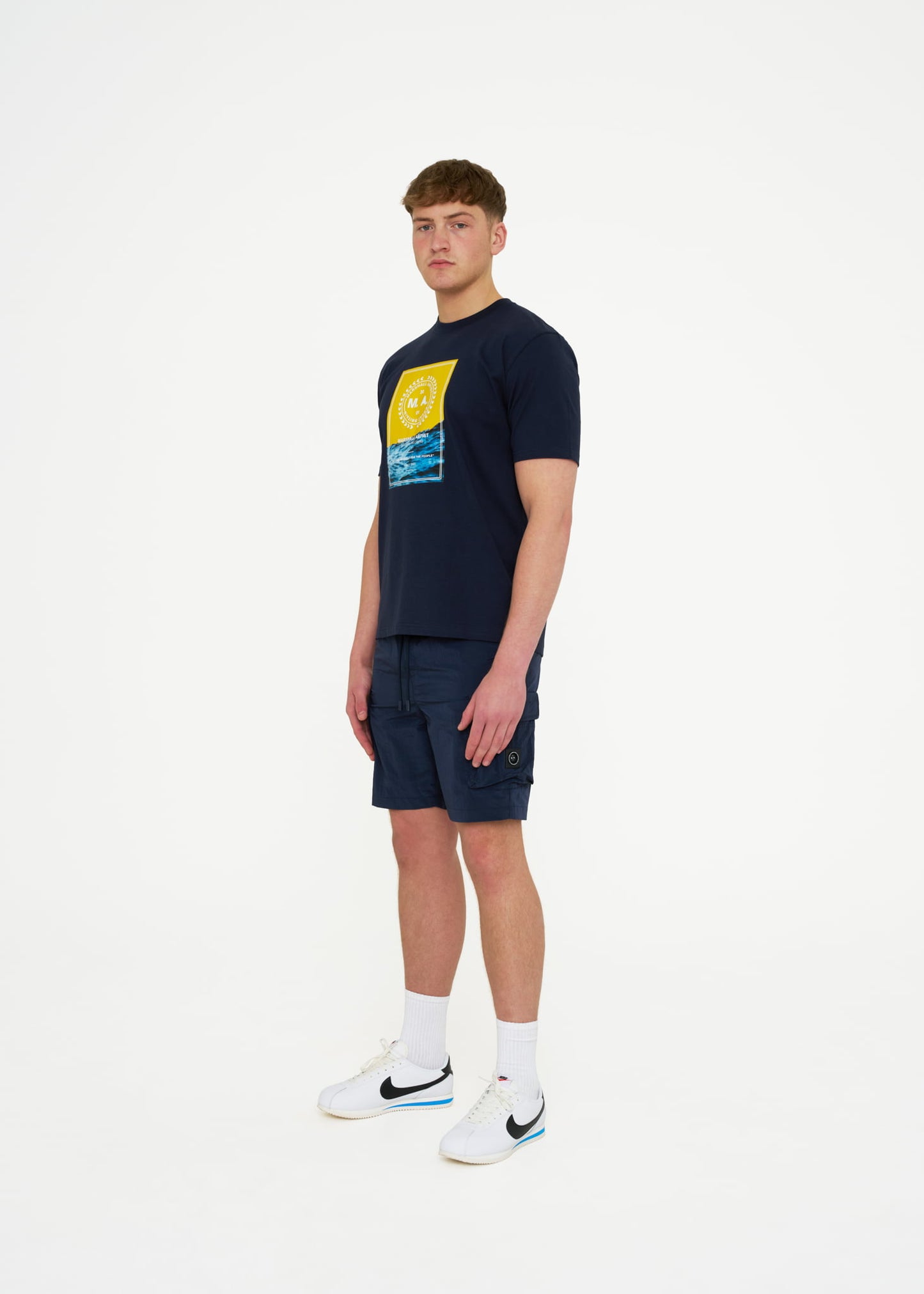 Marshall Artist T-shirts Caunte t-shirt - navy