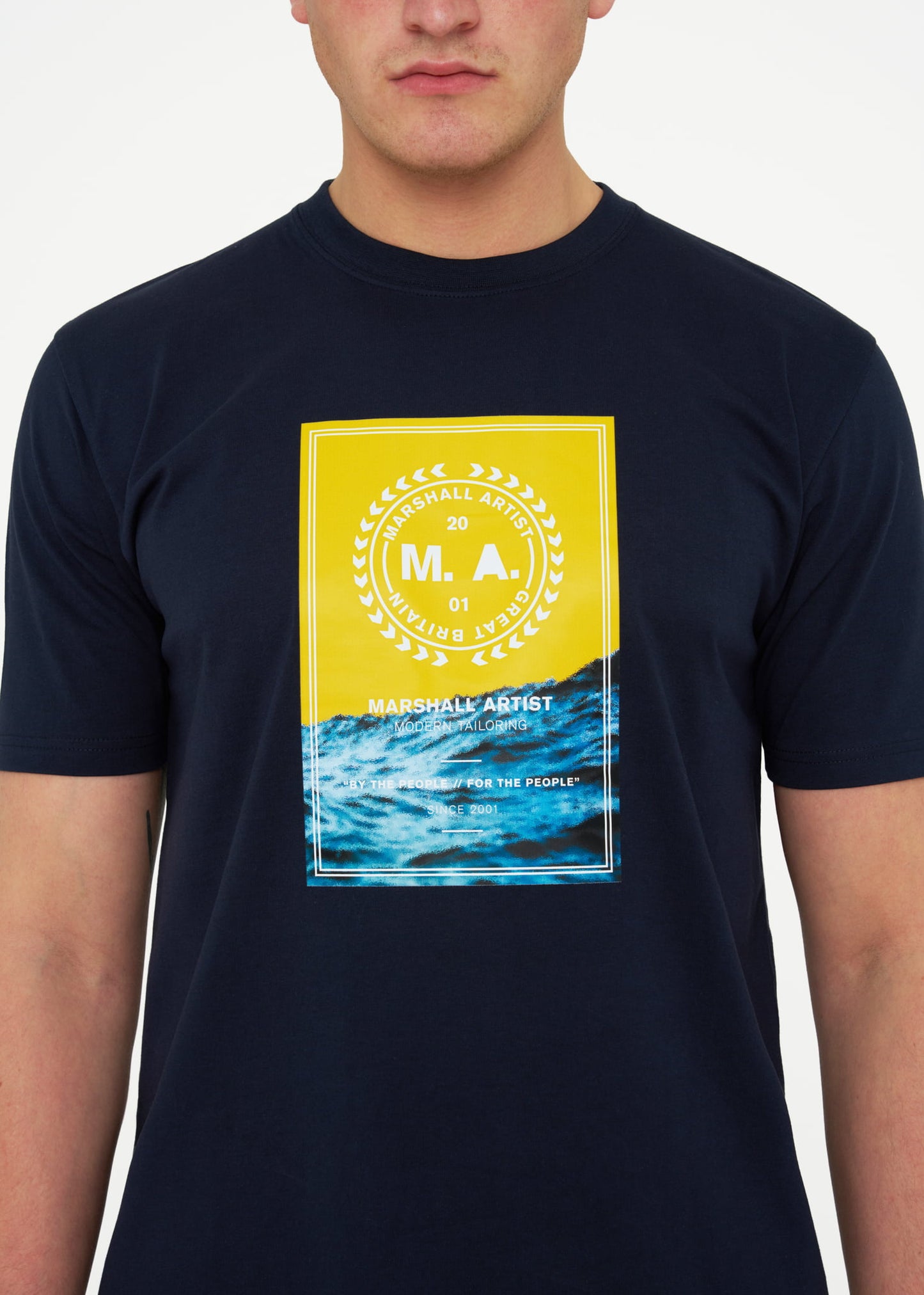 Marshall Artist T-shirts Caunte t-shirt - navy
