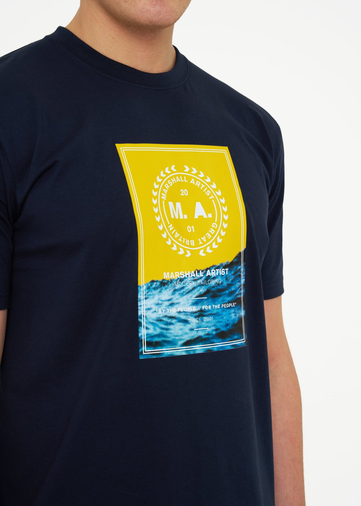Marshall Artist T-shirts Caunte t-shirt - navy