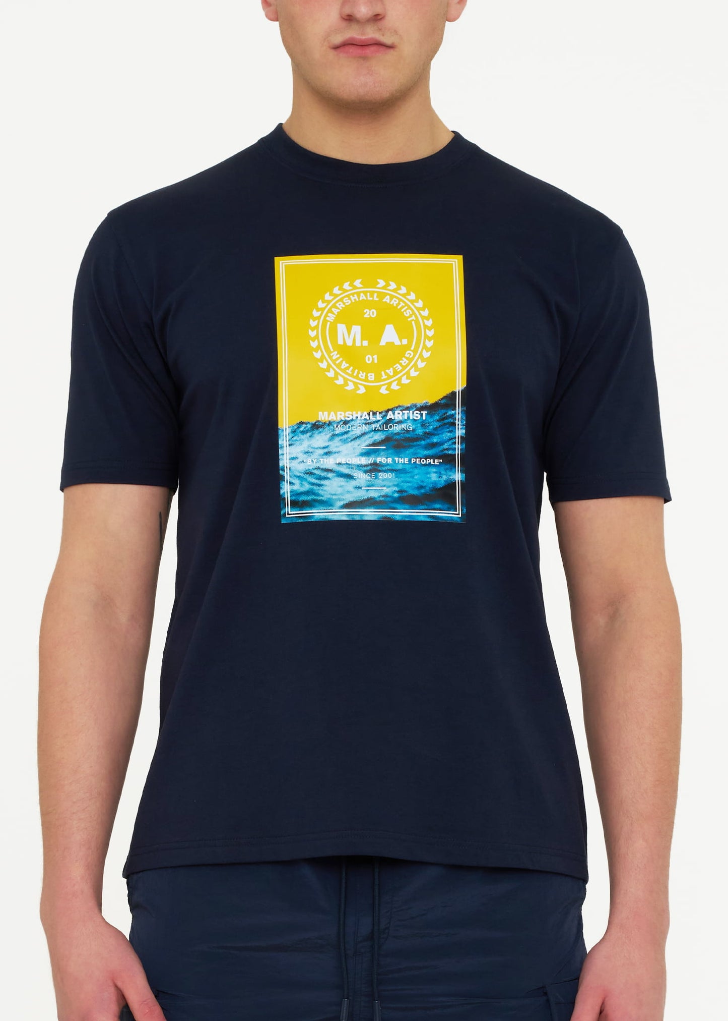 Marshall Artist T-shirts Caunte t-shirt - navy
