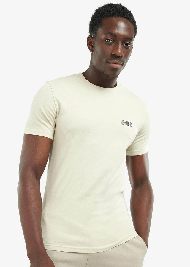 Barbour International T-shirts Small logo tee - mist