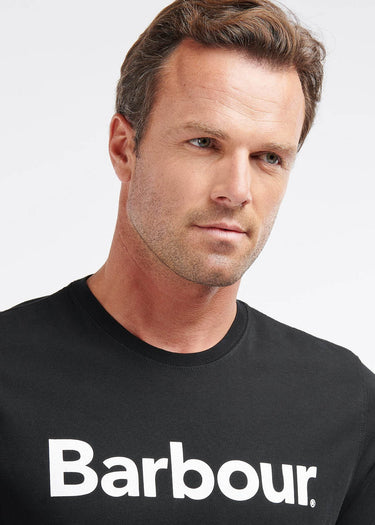 Barbour T-shirts Logo tee - black