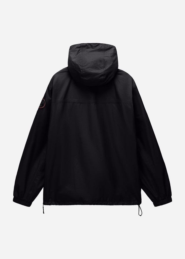 Napapijri Jassen Lightweight Packable Rainforest Overhead rf next Jacket - black beauty